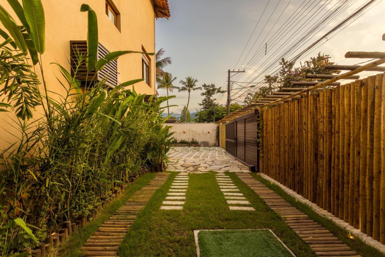 Casa D'Aroeira Residencial Boutique - Centro De Juquei - 2 Quadras Do Mar - Servico De Praia - Roupa De Cama 600 Fios Algodao Egipcio - Toalhas Banho E Praia - Tudo Novo - Estacionamento Interno - Cozinha - Consulte Unidades Com Ofuro Hidro E Cromote Exterior foto