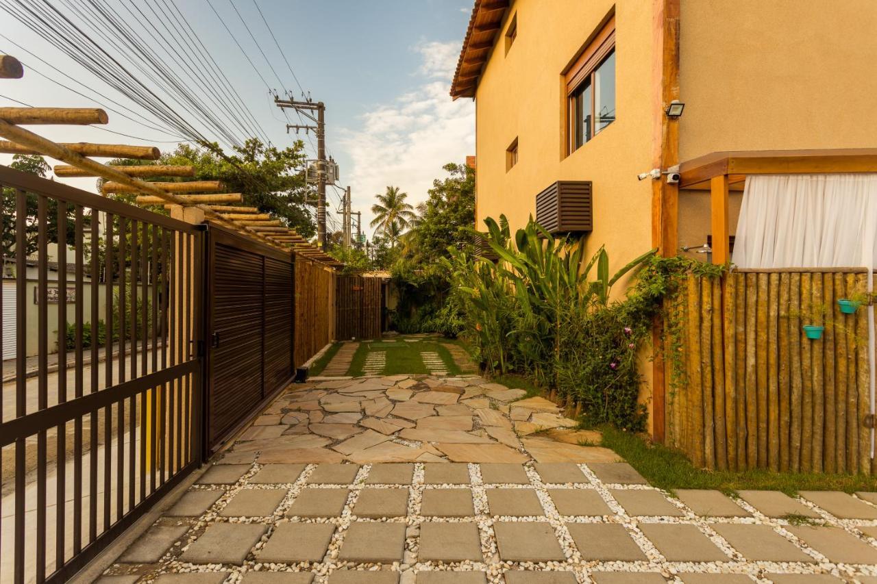 Casa D'Aroeira Residencial Boutique - Centro De Juquei - 2 Quadras Do Mar - Servico De Praia - Roupa De Cama 600 Fios Algodao Egipcio - Toalhas Banho E Praia - Tudo Novo - Estacionamento Interno - Cozinha - Consulte Unidades Com Ofuro Hidro E Cromote Exterior foto