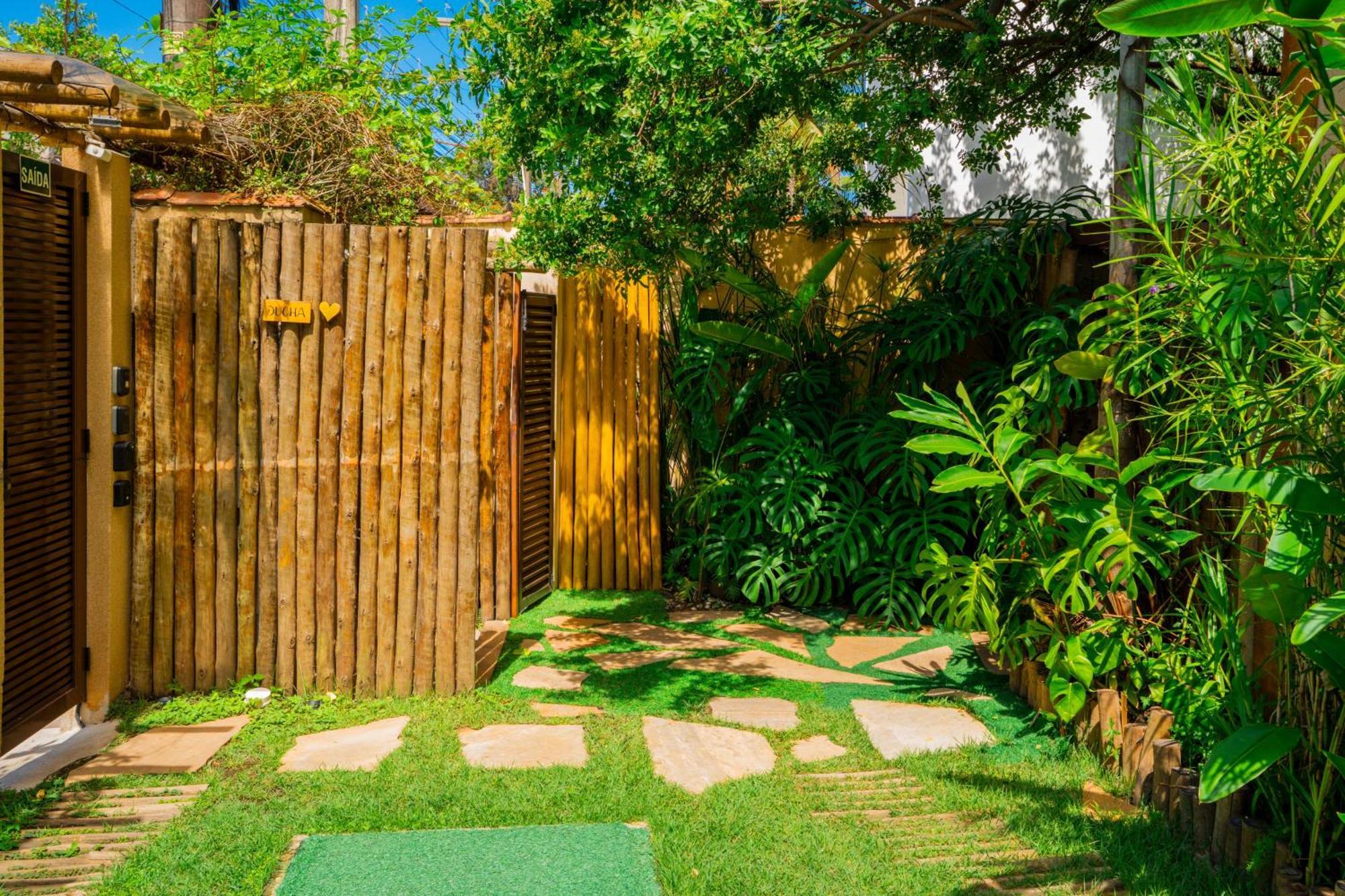 Casa D'Aroeira Residencial Boutique - Centro De Juquei - 2 Quadras Do Mar - Servico De Praia - Roupa De Cama 600 Fios Algodao Egipcio - Toalhas Banho E Praia - Tudo Novo - Estacionamento Interno - Cozinha - Consulte Unidades Com Ofuro Hidro E Cromote Exterior foto